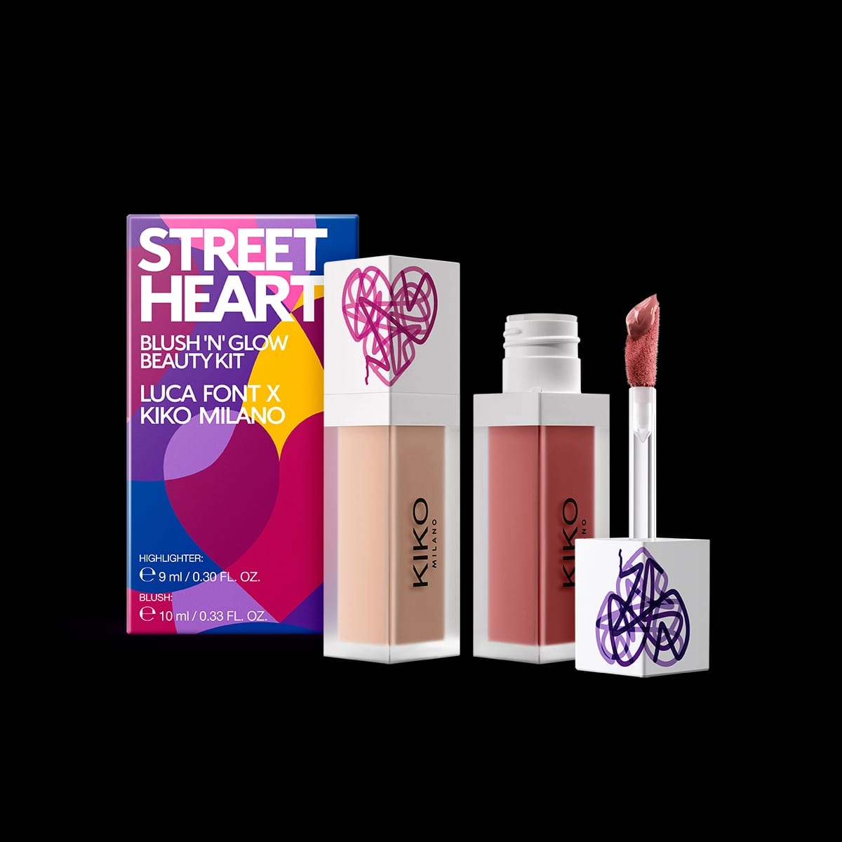 Street Heart Blush ‘N Glow Beauty Kit