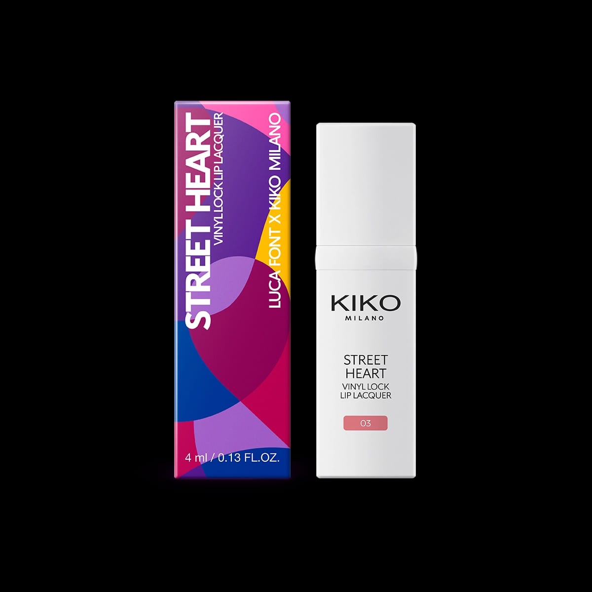 Street Heart Vinyl Lock Lip Lacquer 03