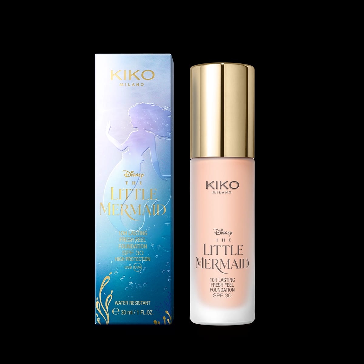 Disney - The Little Mermaid 10H Lasting Fresh Feel Foundation Spf 30 03