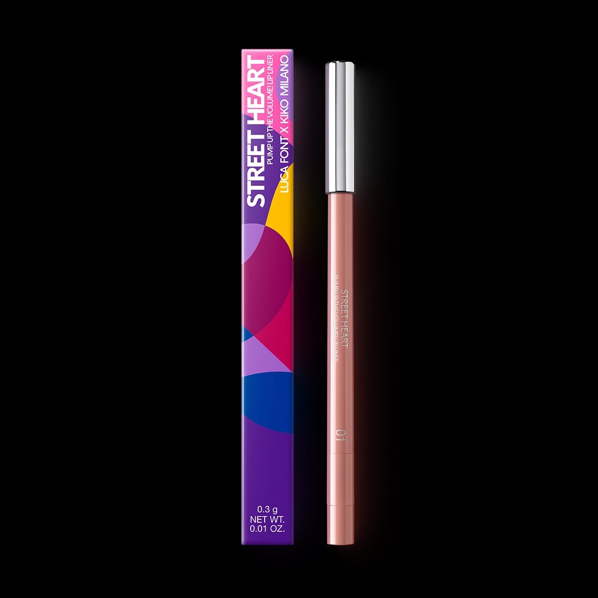 Street Heart Pump  Up The Volume! Lip Liner 01