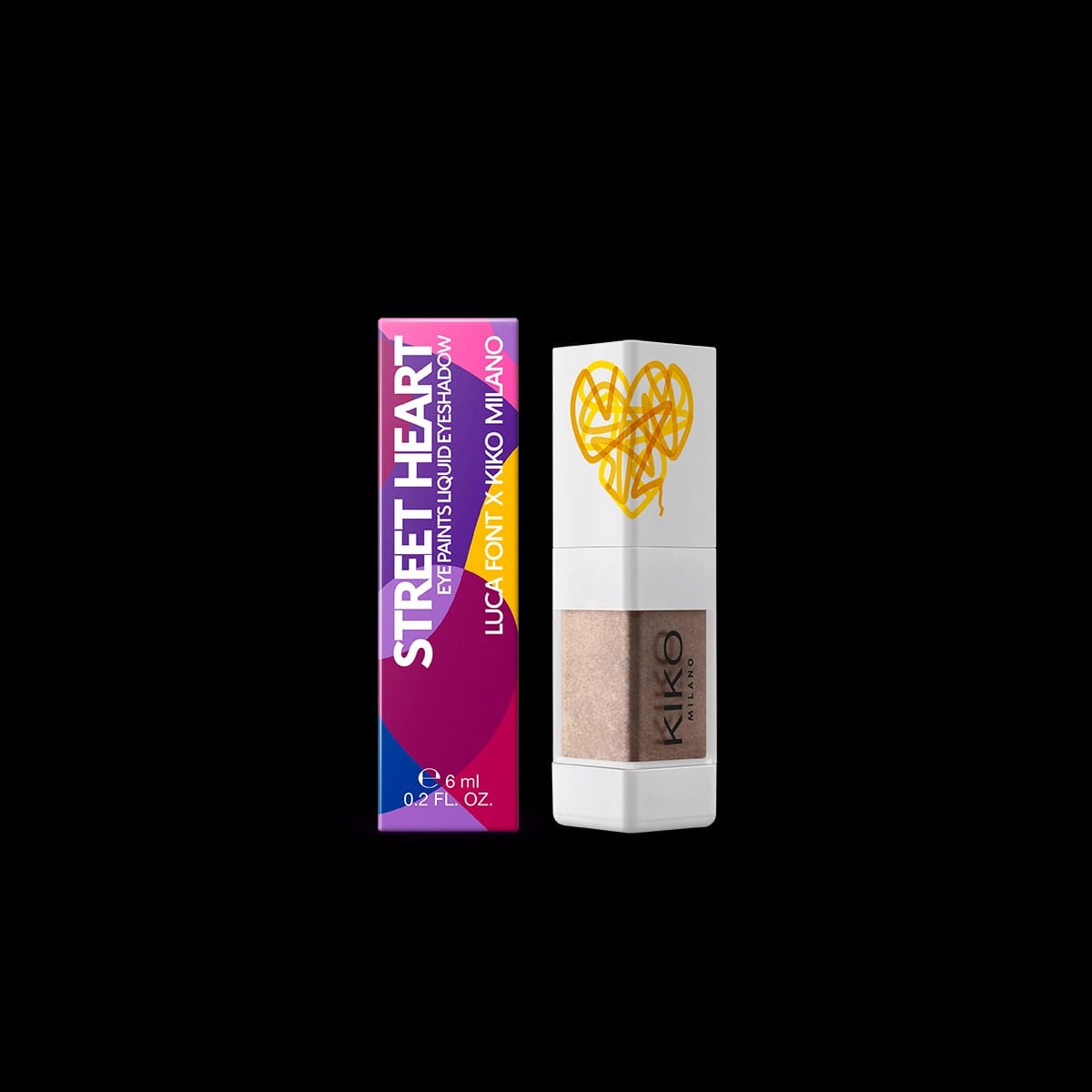 Street Heart Eye Paints Liquid Eyeshadow 02